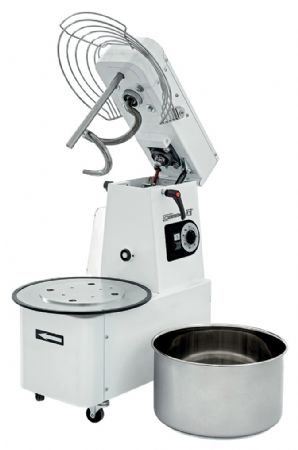 Pétrin à spirale tête relevable et cuve amovible 35Kg - Casselin - CPSTRCA35