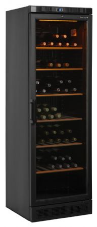 Cave à vins vitrine réfrigérée adaptée au vin 1 porte vitrée positive - Tefcold - CPV1380E