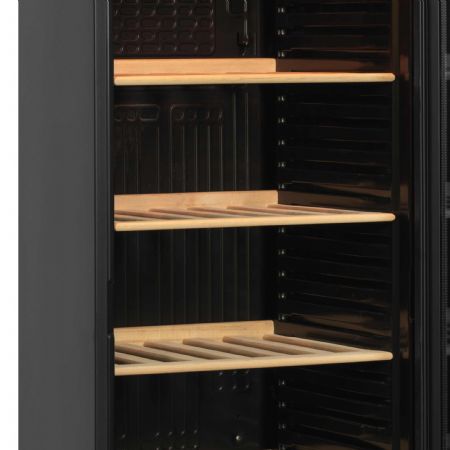 Cave à vins vitrine réfrigérée adaptée au vin 1 porte vitrée positive - Tefcold - CPV1380E