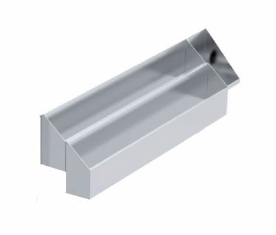 Support frontal porte-bouteilles pour tables de travail cocktail MC-120 - 785x135x260 mm Support frontal porte-bouteilles pour tables de travail cocktail MC-120 - 785x135x260 mm