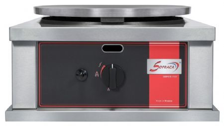 Crêpière professionnelle Gaz 40 cm - Sofraca - CR1CG40