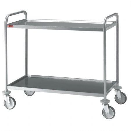 Chariot de Débarrassage 2 niveaux 800x500x960 mm - Diamond Promo - CR2/80B