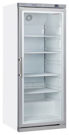 Armoire réfrigérée positive 1 porte vitrée blanche 600 L - Coolhead - CRG 6