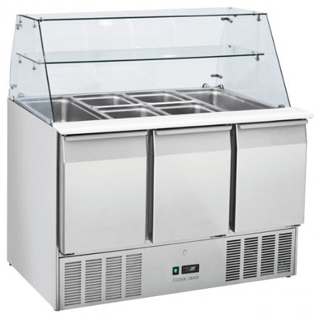 Saladette réfrigérée +0/+8°C - Coolhead - CRQ 93A