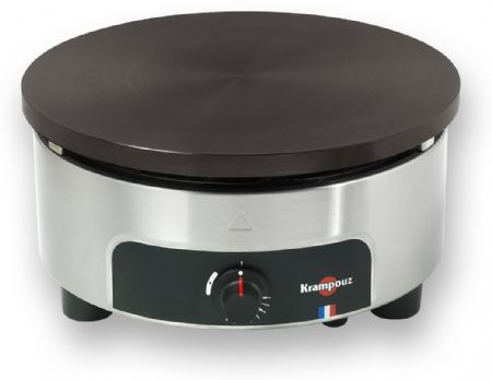 Crêpière professionnelle gaz Ø 40 cm châssis rond Confort - Krampouz - CRRH4MA-KR Crêpière professionnelle gaz Ø 40 cm châssis rond Confort - Krampouz - CRRH4MA-KR