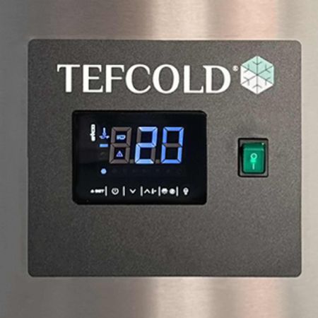 Groupe froid négatif chambre froide monobloc (5,1-7,5 m³) plage -20 à -10 °C - Tefcold - CRU5175N w/o Panel