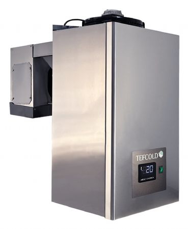 Groupe froid négatif chambre froide monobloc (5,1-7,5 m³) plage -20 à -10 °C - Tefcold - CRU5175N w/o Panel