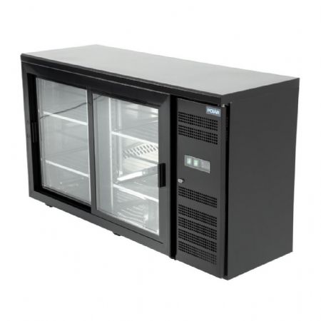 Arrière Bar 350 L positif 2 portes coulissantes - Polar - CS102