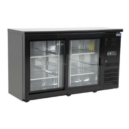 Arrière Bar 350 L positif 2 portes coulissantes - Polar - CS102