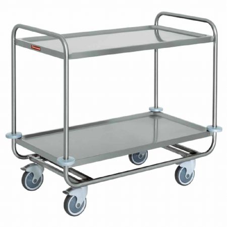 Chariot de service professionnel 2 niveaux 1090x590x915 mm - Diamond - CS2/100S