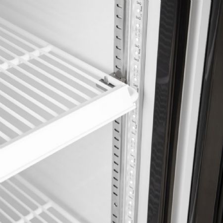 Armoire à Boissons 300 L positive Slimline noire - Polar - CS586