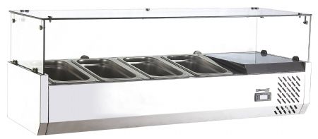 Saladette à Poser 4x GN 1/3 - Casselin - CSAP413