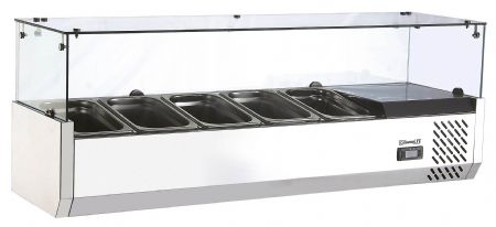 Saladette à Poser 5x GN 1/4 - Casselin - CSAP514