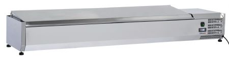Saladette à Poser 8 x GN 1/3 avec couvercle - Casselin - CSAP813C