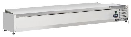 Saladette à Poser 8 x GN 1/4 avec couvercle - Casselin - CSAP814C