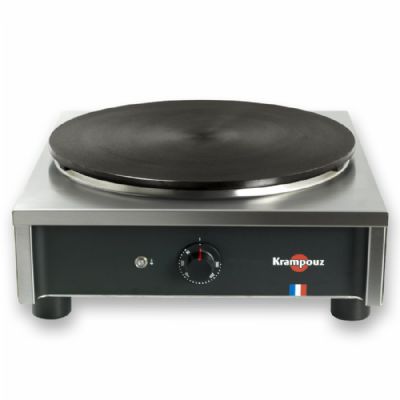 Crêpière professionnelle à poser 1 plaque fonte usinée 35 cm 2,5 kW Crêpière professionnelle à poser 1 plaque fonte usinée 35 cm 2,5 kW