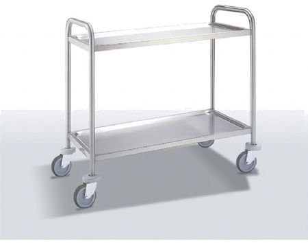Chariot de transport 2 étagères - 1080x680x960 mm