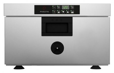 Four statique pour cuisson lente avec sonde à coeur - Introduction du plateau côté étroit - Série CSD - Moduline - CSD001E