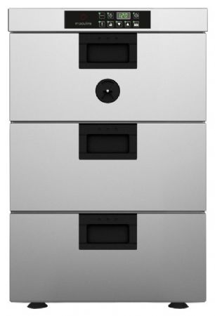 Four statique pour cuisson lente avec sonde à coeur - Introduction du plateau côté étroit - Série CSD - Moduline - CSD003E