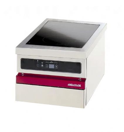 Cuisinière électrique 1 plaque à induction à poser - 400x650x300mm Cuisinière électrique 1 plaque à induction à poser - 400x650x300mm