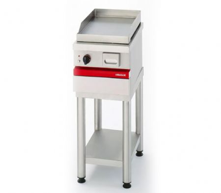 Gril chrome lisse électrique/plancha