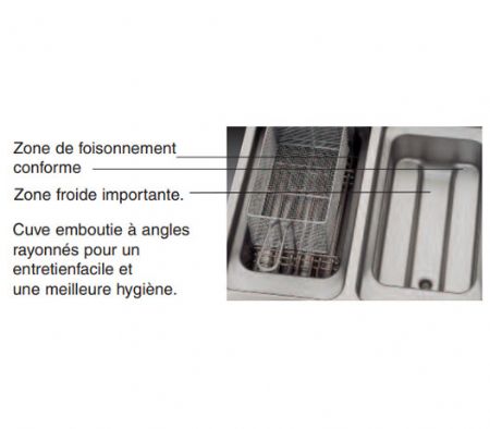 Friteuse électrique 6 litres - 6kW
