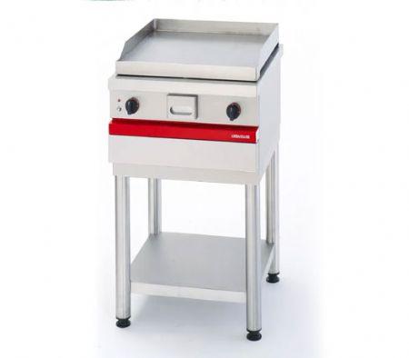 Gril chrome lisse électrique/plancha