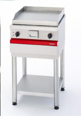 Plaque à snacker électrique à poser surface lisse chromée - 600x650x300 mm Plaque à snacker électrique à poser surface lisse chromée - 600x650x300 mm
