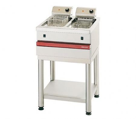 Friteuse électrique 2 x 6 litres (2 x 6 kW)