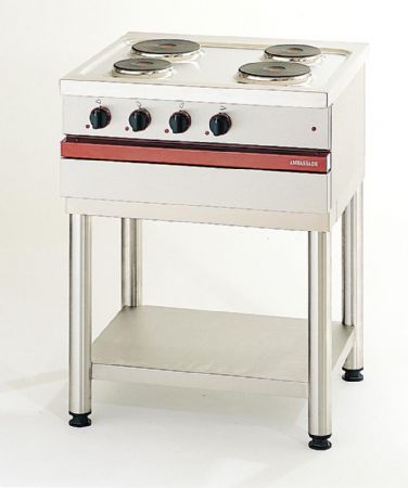 Cuisini�re �lectrique 4 plaques rondes � poser - 700x650x300 mm
