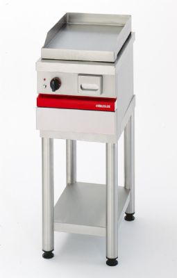 Plaque à snacker gaz à poser surface lisse chromée - 400x650x300 mm Plaque à snacker gaz à poser surface lisse chromée - 400x650x300 mm