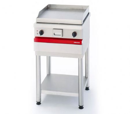 Gril acier lisse gaz/plancha