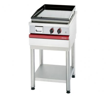 Plancha fonte gaz