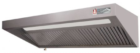 Hotte professionnelle avec moteur incorporé 2000x900 mm - Diamond Promo - CSL2009-VTM