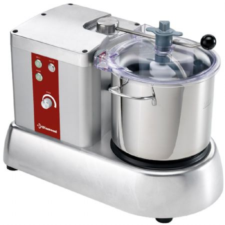 Cutter cuisine professionnel inox 9 litres avec variateur de vitesse - Diamond Promo - CSP/9VT-N