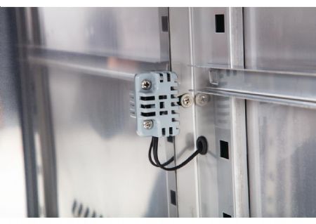 Saladette réfrigérée professionnelle 2 portes 2 x GN 1/1 pare-haleine -2/+8 °C - Polar - CT393