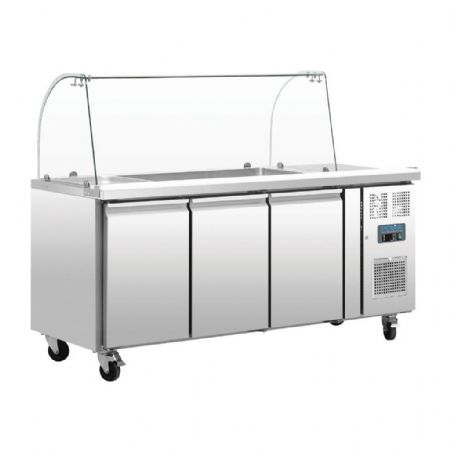 Saladette réfrigérée positive 3 x GN 1/1 - Polar - CT394