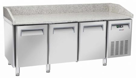 Meuble à Pizzas table réfrigérée 3 portes - Casselin - CTAPZR3P