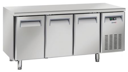 Table desserte réfrigérée 3 portes positive 259 L - Casselin - CTAR3P