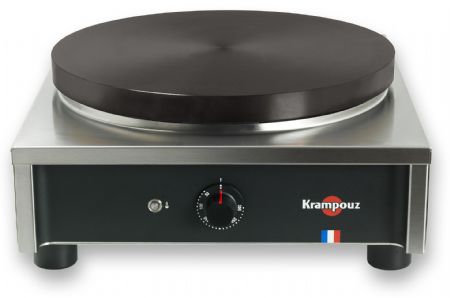 Crêpière professionnelle électrique Ø 40 cm 50 à 300 °C châssis carré Confort triphasée - Krampouz - CTCA4BC-KR Crêpière professionnelle électrique Ø 40 cm 50 à 300 °C châssis carré Confort triphasée - Krampouz - CTCA4BC-KR