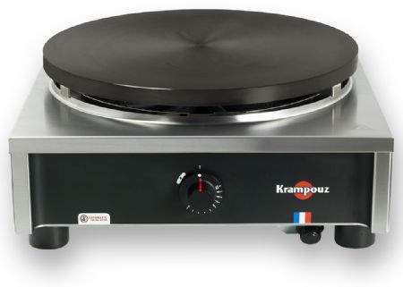 Crêpière professionnelle gaz Ø 40 cm châssis carré Confort régulation thermostatique - Krampouz - CTCH4MA-KR Crêpière professionnelle gaz Ø 40 cm châssis carré Confort régulation thermostatique - Krampouz - CTCH4MA-KR