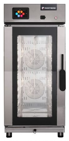 Four mixte professionnel Triphasé 11 niveaux GN 1/1 Commande tactile - Furnotel - CTDT111E