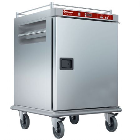 Chariot chauffant 10 niveaux GN 2/1 avec humidification contrôlée - Diamond Promo - CTH10-EK