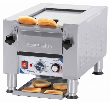 Toasteur professionnel grande vitesse Monophasé 1800 toasts par heure - Casselin - CTH300GV Toasteur professionnel grande vitesse Monophasé 1800 toasts par heure - Casselin - CTH300GV