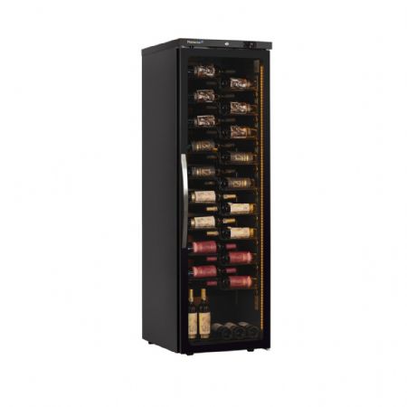 Cave à Vins mono-température 1 porte 6 étagères coulissantes 600x740x1875 mm - Marecos - CV450-PVSD-EXCLUSIVE Cave à Vins mono-température 1 porte 6 étagères coulissantes 600x740x1875 mm - Marecos - CV450-PVSD-EXCLUSIVE