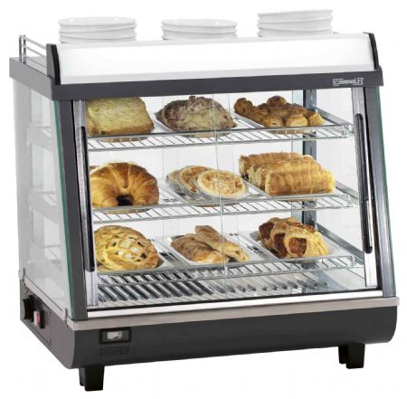 Vitrine chaude chauffante 96 L Monophasé - Casselin - CVC96L