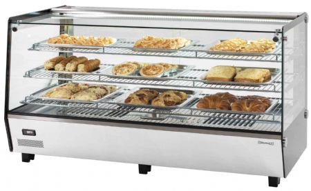 Vitrine chaude chauffante encastrée 200L - Casselin - CVCE200L