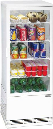 Armoire réfrigérée Vitrine positive 98L Blanche - Casselin - CVR98LB