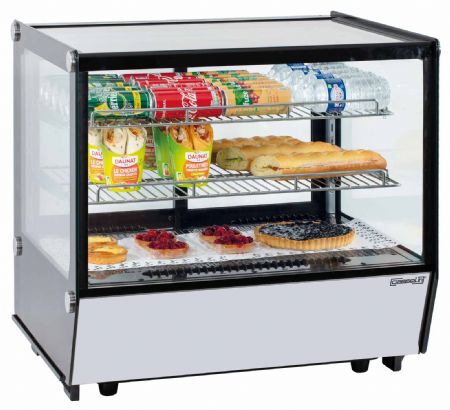 Vitrine comptoir présentation réfrigéré 120L encastré - Casselin - CVRE120L