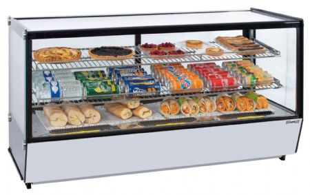 Vitrine comptoir présentation réfrigéré 200L encastré - Casselin - CVRE200L